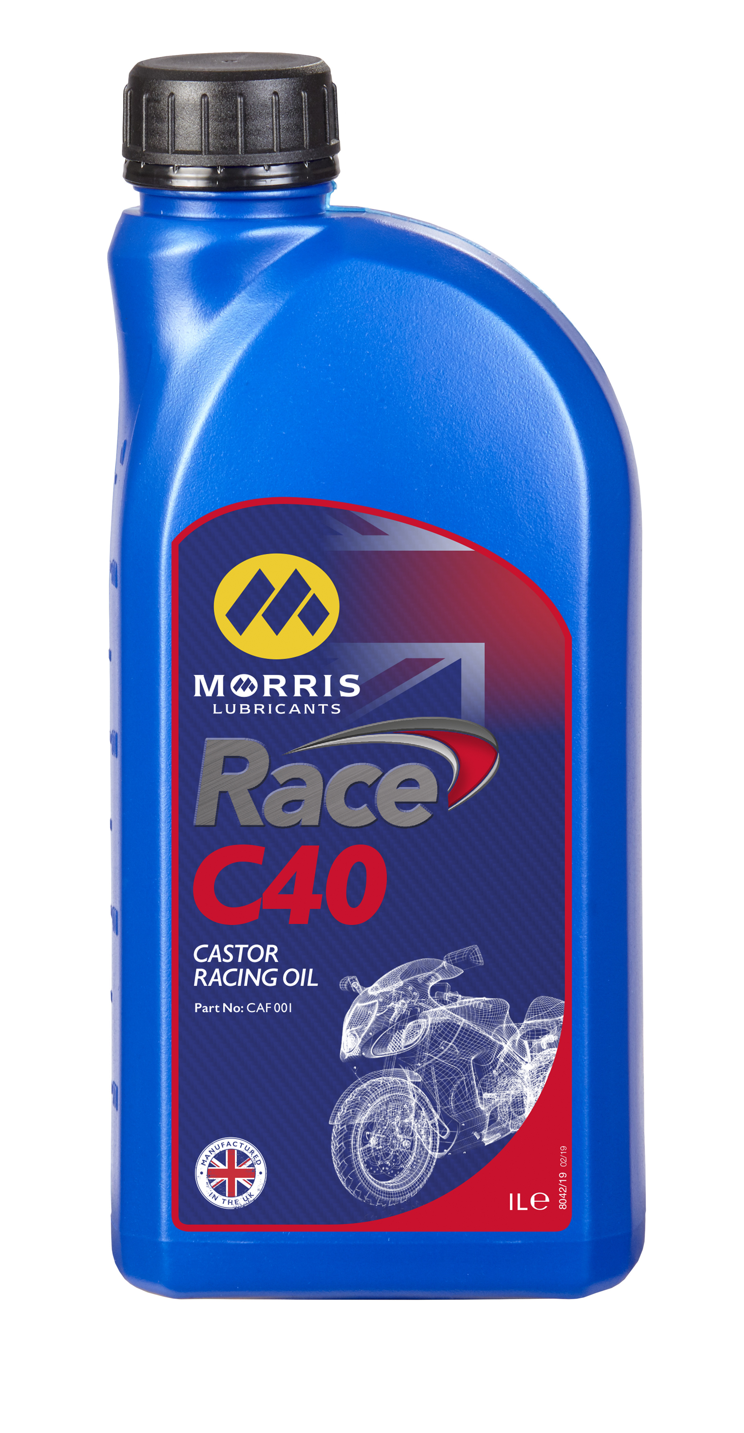 Morris Race C40 Castor Based Motorcycle Engine Oil